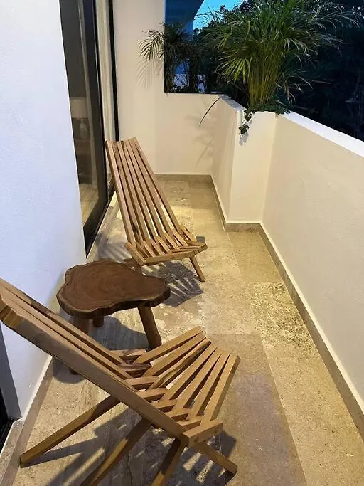 アパート Apartamento De Lujo 2 Dormitorios Con Balcon Aldea Zama トゥルム