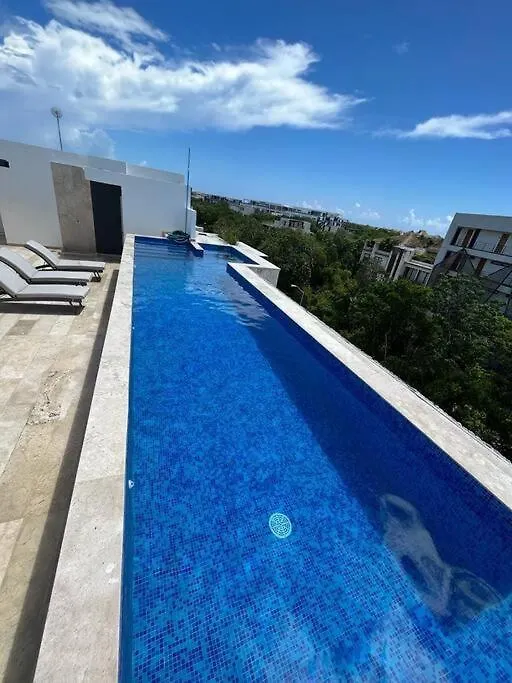 Apartamento De Lujo 2 Dormitorios Con Balcon Aldea Zama トゥルム メキシコ